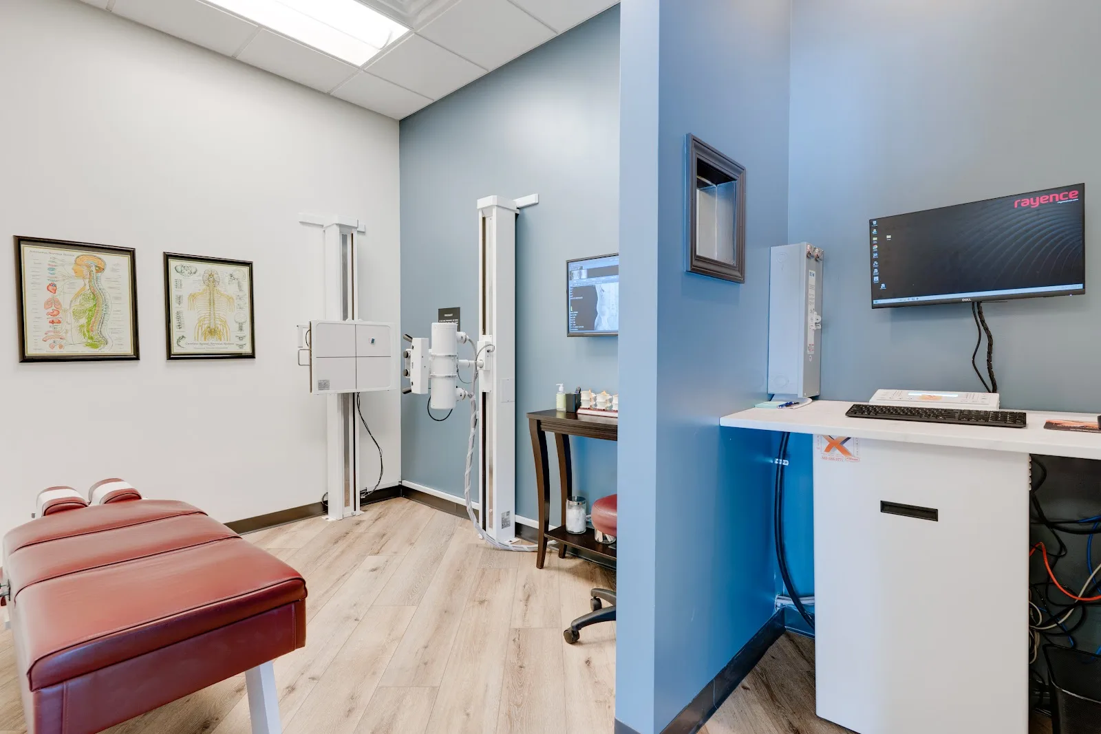 On-site digital X-ray room at Cool Springs Chiropractic in Franklin, TN